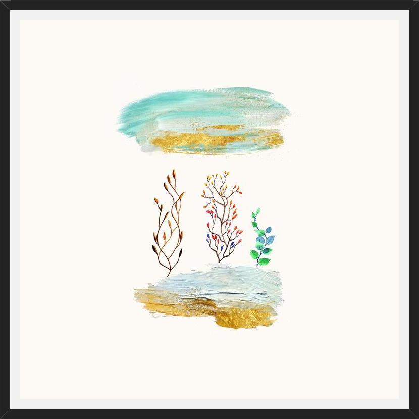 Cuadro The Plants And The Painting