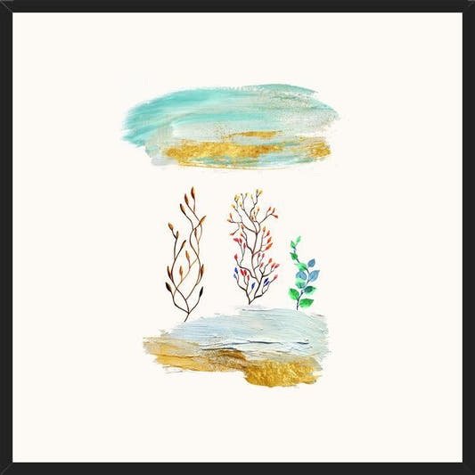 Cuadro The Plants And The Painting
