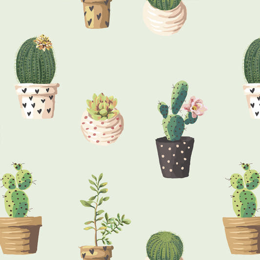 Mantel de Hule Cactus Love 02