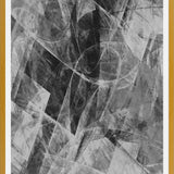 Cuadro Black and White Stained Glass