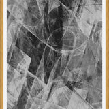 Cuadro Black and White Stained Glass