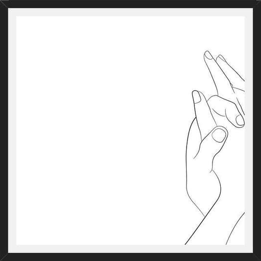 Cuadro Hands series - Together