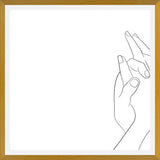 Cuadro Hands series - Together
