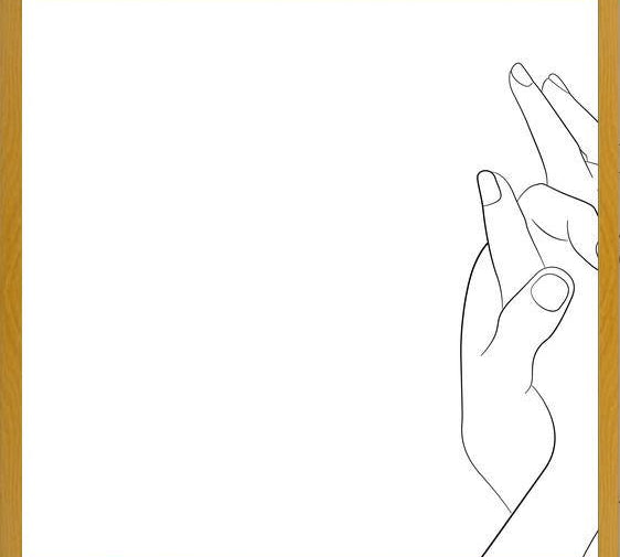 Cuadro Hands series - Together
