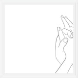 Cuadro Hands series - Together