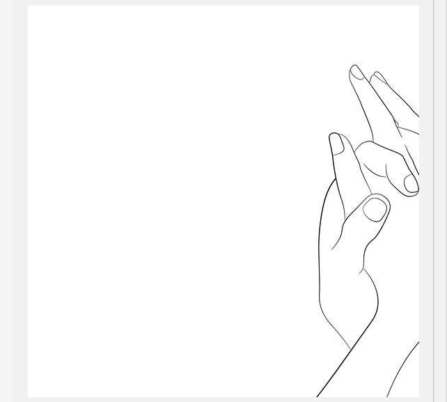 Cuadro Hands series - Together