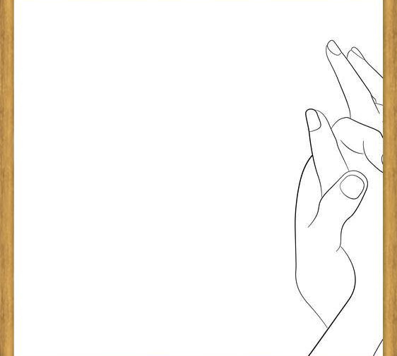 Cuadro Hands series - Together