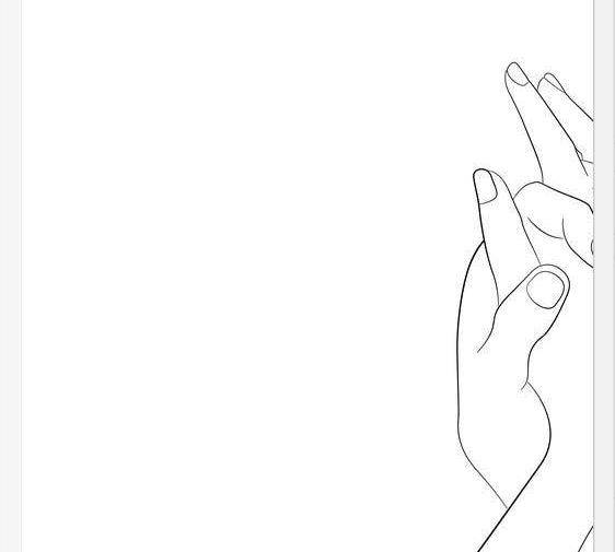 Cuadro Hands series - Together