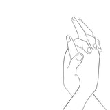Canvas Hands series - Together
