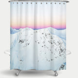 Cortina de Baño Snow Horizon