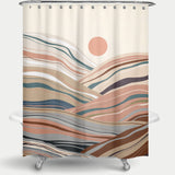 Cortina de Baño Mineral inspired landscapes 1