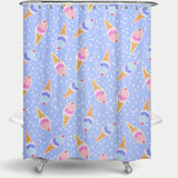Cortina de Baño Ice cream love