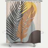 Cortina de Baño Leaves Boho II