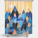 Cortina de baño Blue Mountains