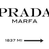 Canvas Prada Marfa