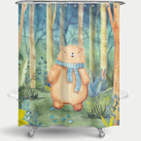Cortina de Baño El Osito en el Bosque