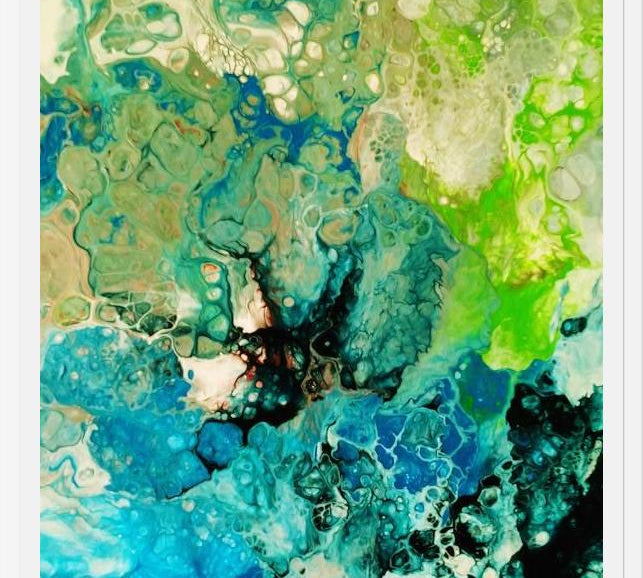 Cuadro Abstract Composition 754
