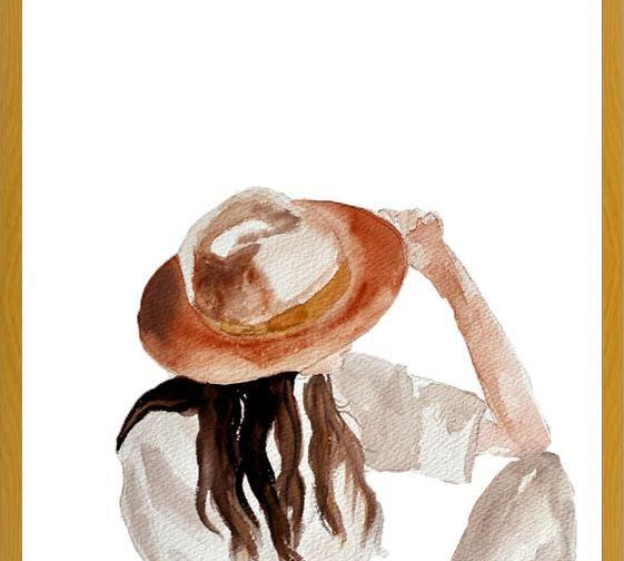Cuadro Mujer Boho