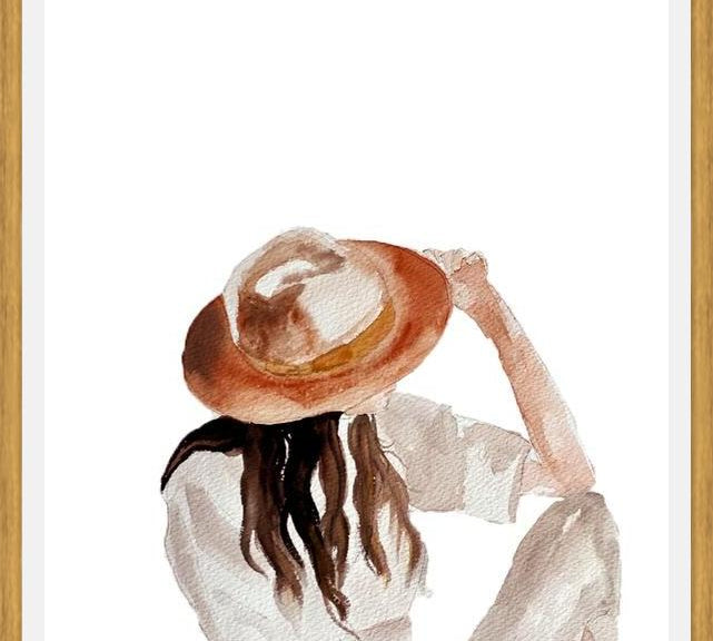 Cuadro Mujer Boho