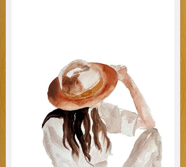 Cuadro Mujer Boho