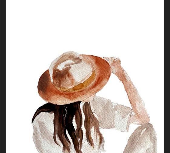 Cuadro Mujer Boho