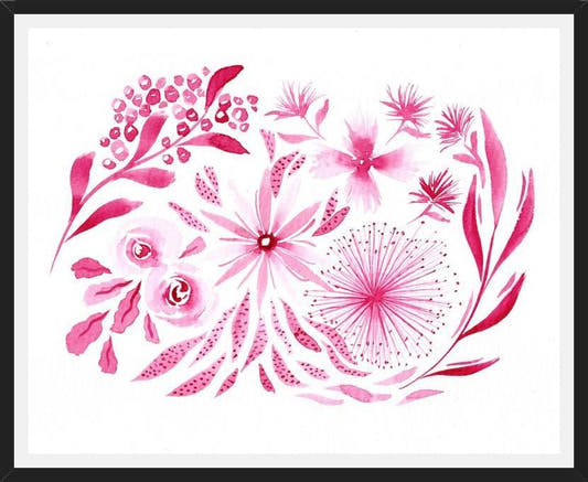 Cuadro fucsia
