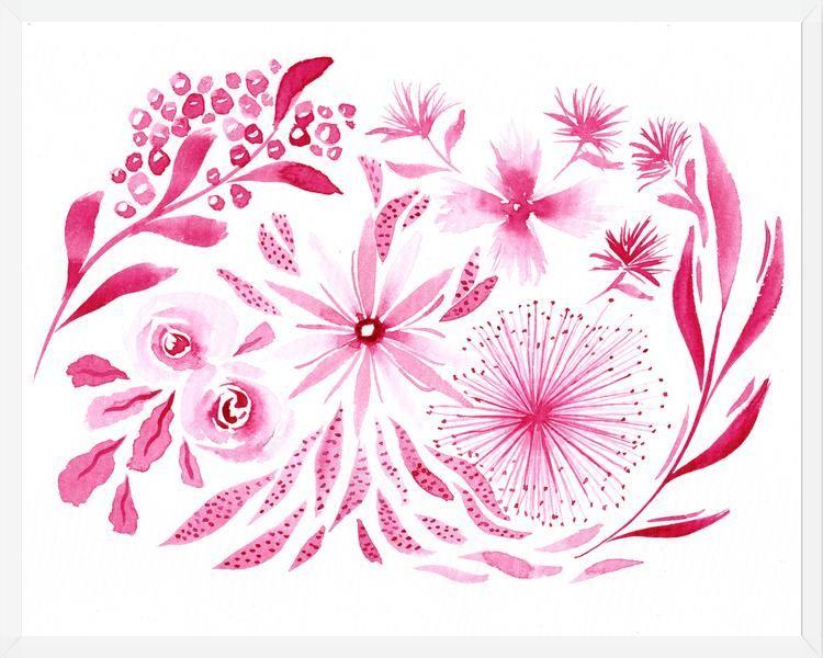 Cuadro fucsia