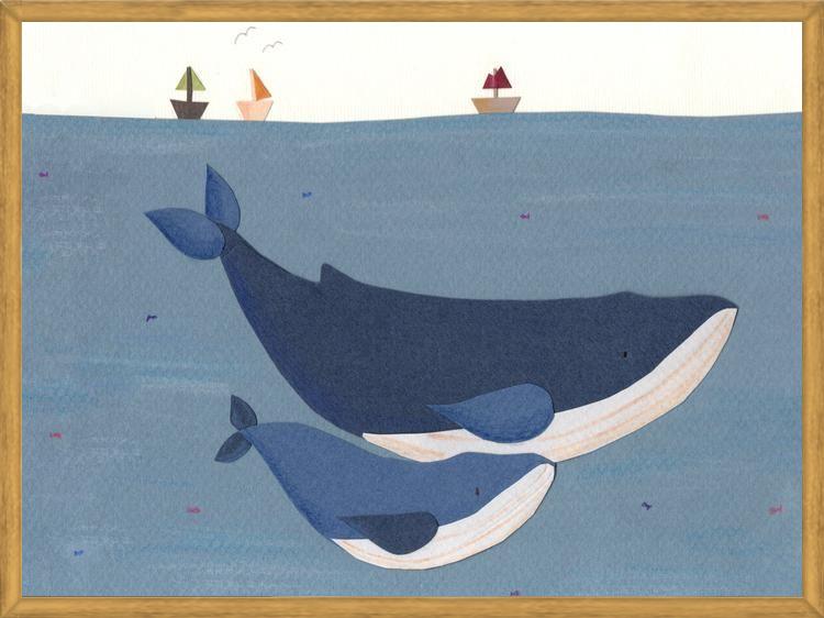 Cuadro Ballenas