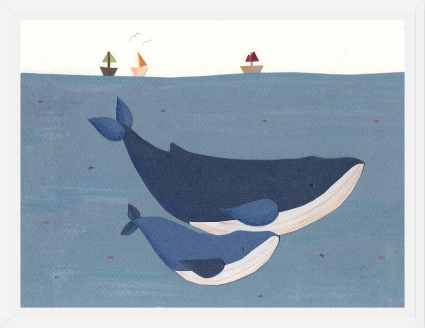 Cuadro Ballenas