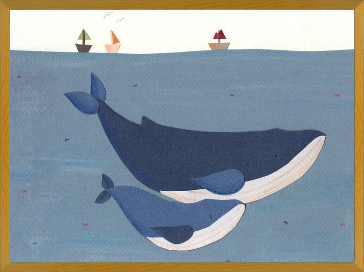 Cuadro Ballenas