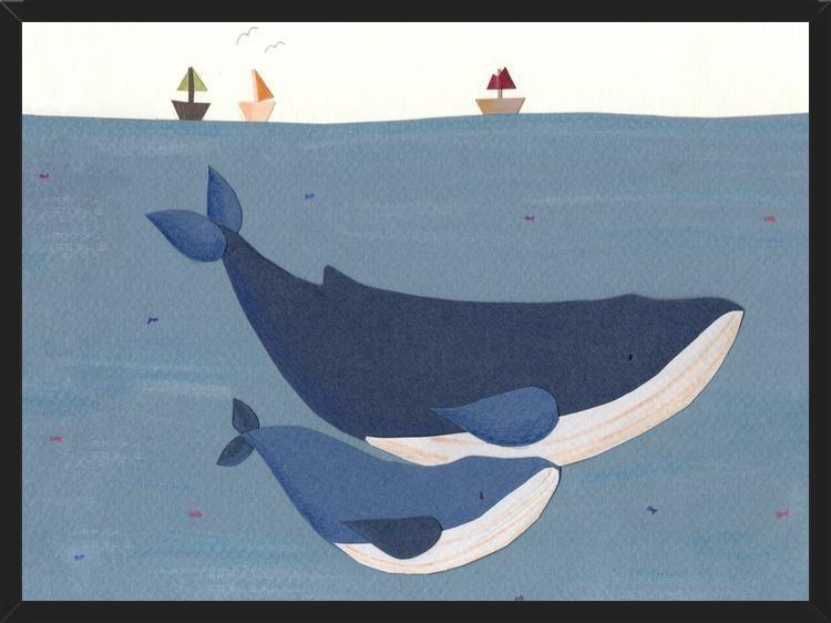 Cuadro Ballenas