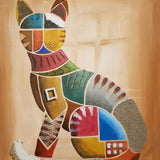 Canvas Gato sentado
