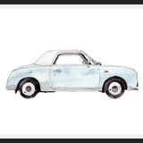 Cuadro Light blue Car