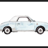 Cuadro Light blue Car