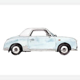 Cuadro Light blue Car