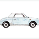 Cuadro Light blue Car