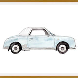 Cuadro Light blue Car