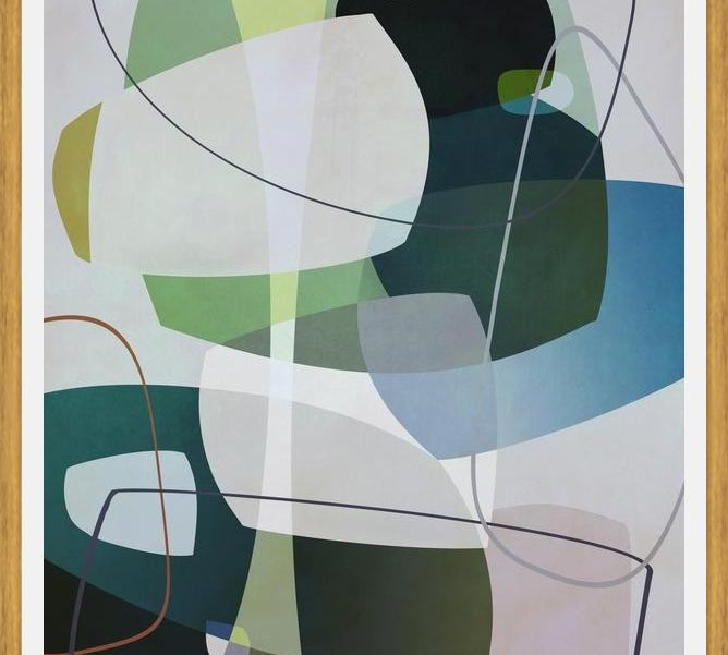 Cuadro Overlapping and Transparent Parts III