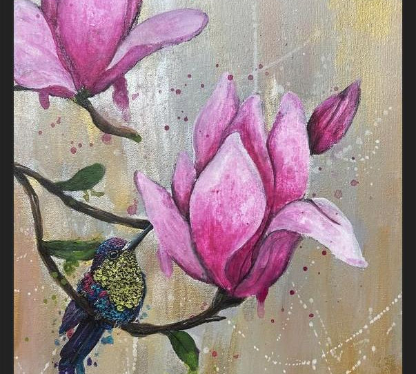 Cuadro magnolias 3 de 3