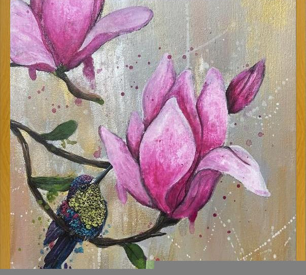 Cuadro magnolias 3 de 3