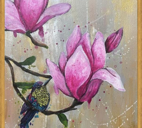 Cuadro magnolias 3 de 3