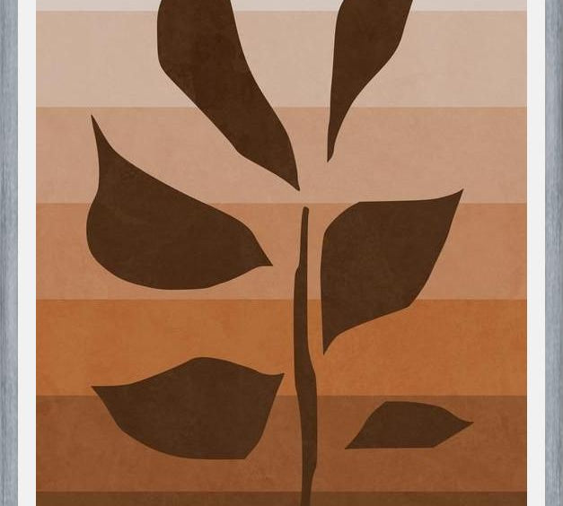Cuadro Planta Naranja