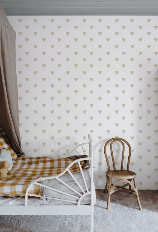 Papel Mural Corazones