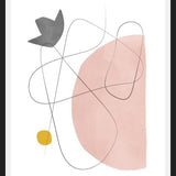 Cuadro Abstraction with gray lines 2