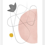 Cuadro Abstraction with gray lines 2