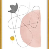 Cuadro Abstraction with gray lines 2
