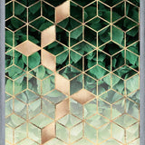 Cuadro Leaves and Cubes