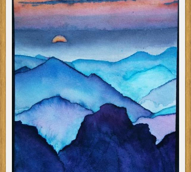 Cuadro Sunset