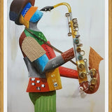 Cuadro Saxofonista