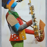 Cuadro Saxofonista